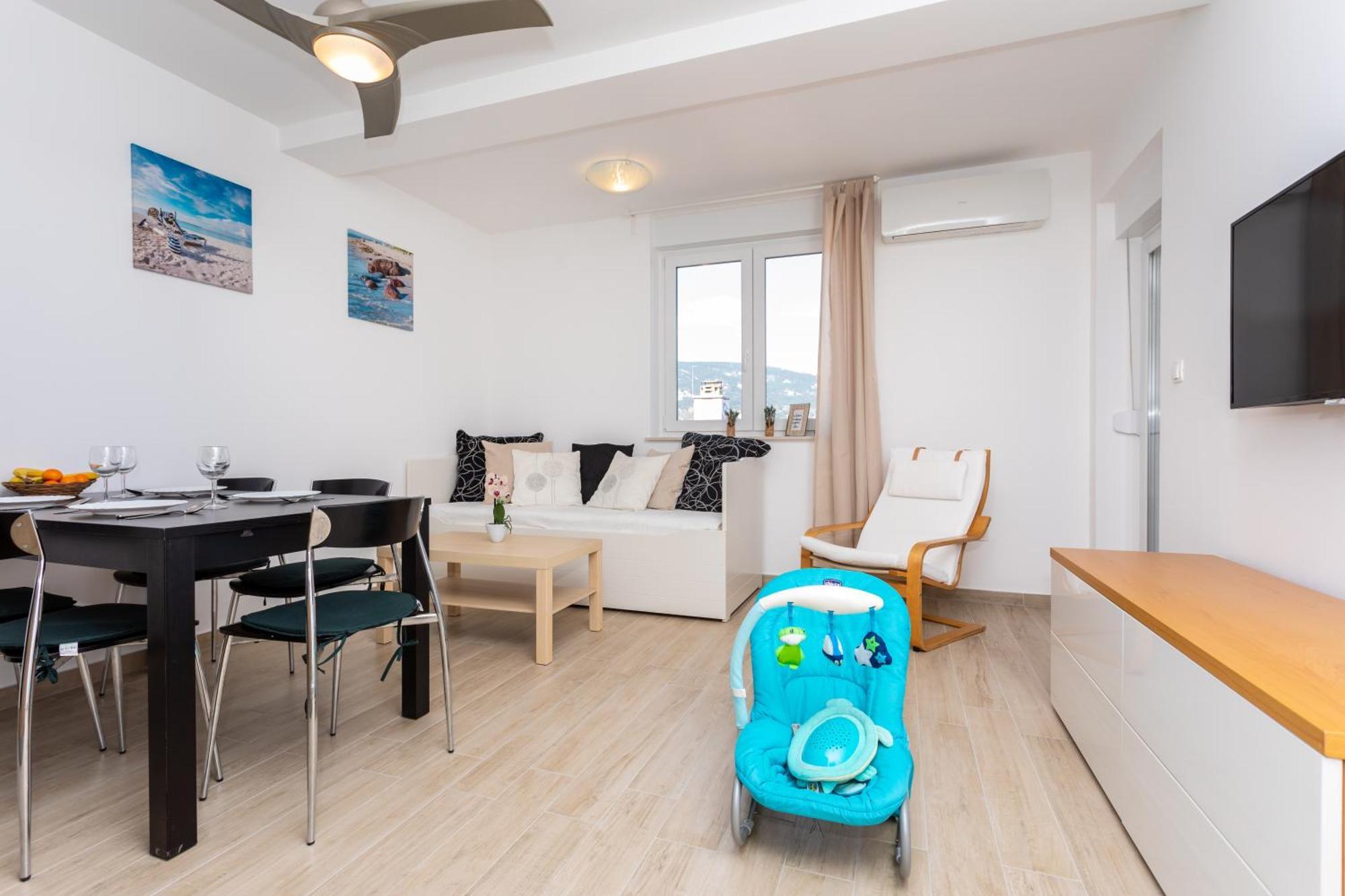 Apartments Vugrinec With Terrace Baška Zewnętrze zdjęcie