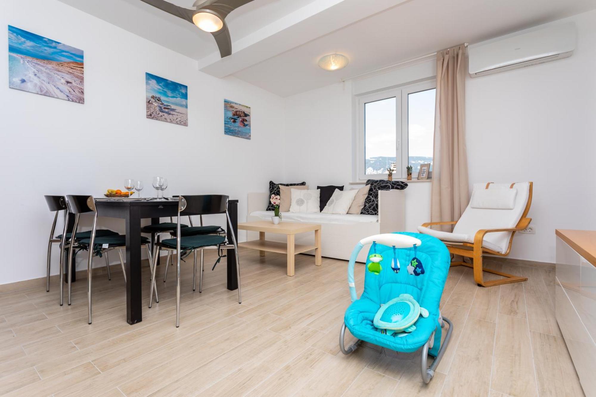 Apartments Vugrinec With Terrace Baška Zewnętrze zdjęcie