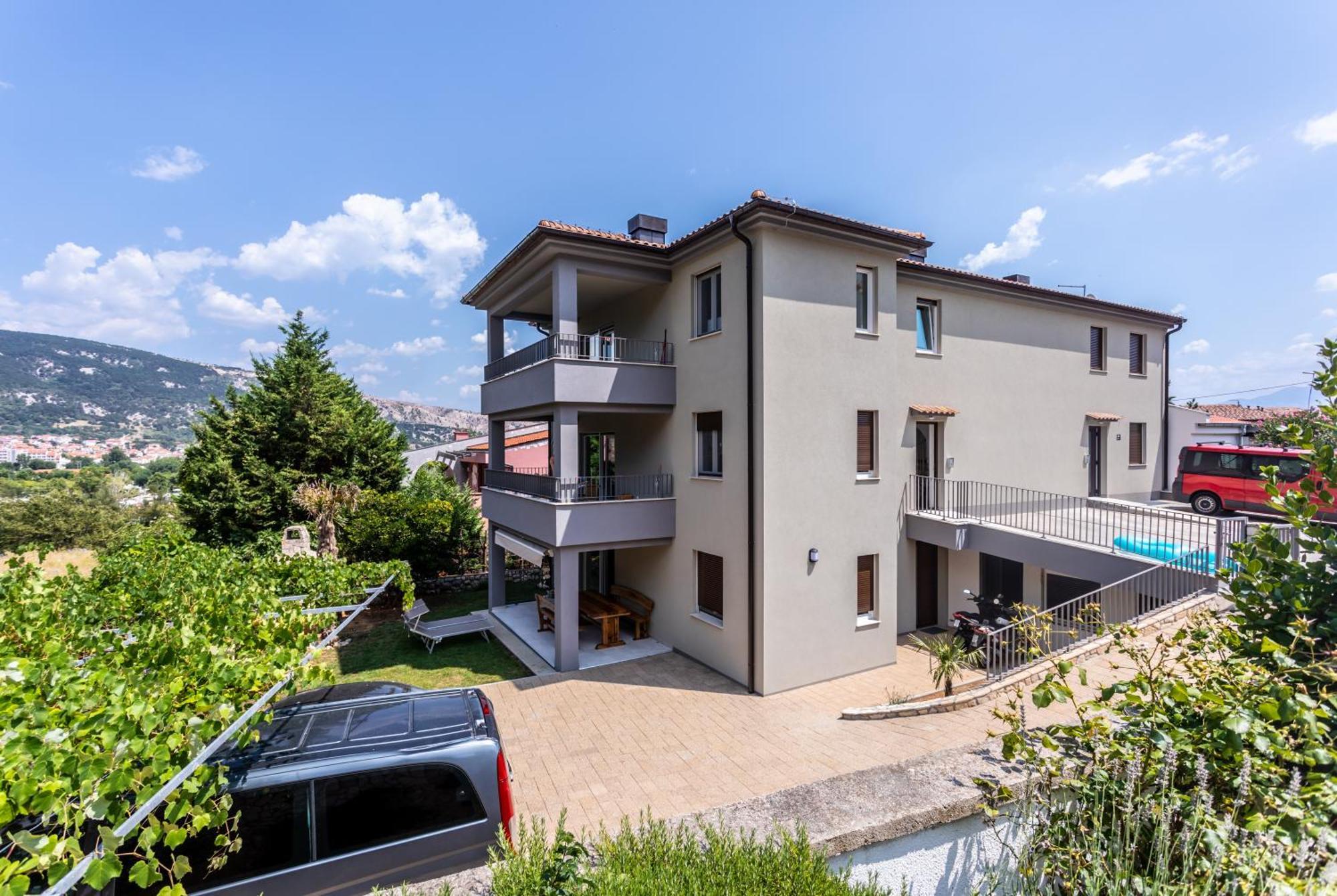 Apartments Vugrinec With Terrace Baška Zewnętrze zdjęcie